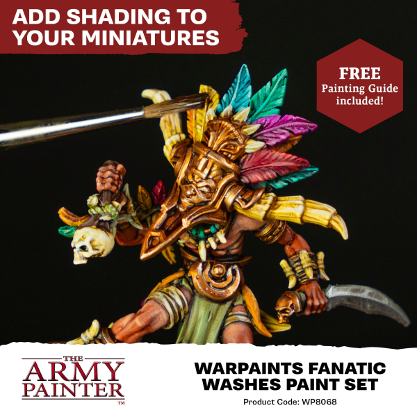 Army Painter: Fanatic Washes Paint Set